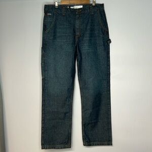 LAPCO FIRE RESISTANT CARPENTER DENIM BLUE JEANS LIGHTWEIGHT 36 x 34 Brand New